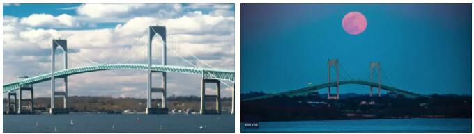 Pell Bridge, Newport, Rhode Island